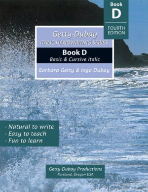 Getty-Dubay Italic Handwriting Series: Book D