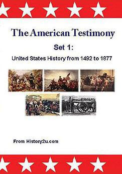 The American Testimony USB Video Set 1: US History from 1492 to 1877