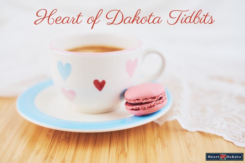 Heart of Dakota Tidbit Four Day School Week