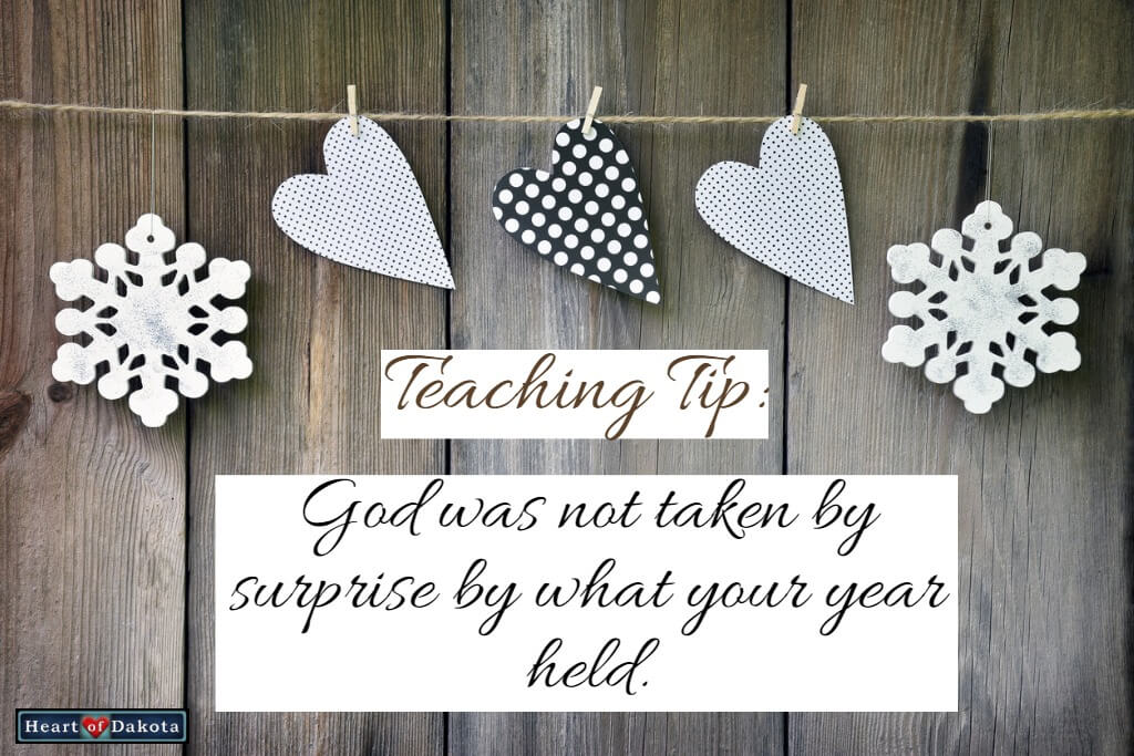Heart of Dakota Teaching Tip Year 2018