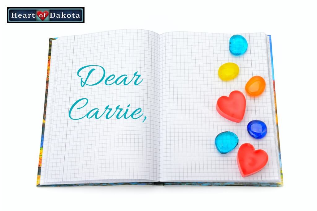 Heart of Dakota - Dear Carrie