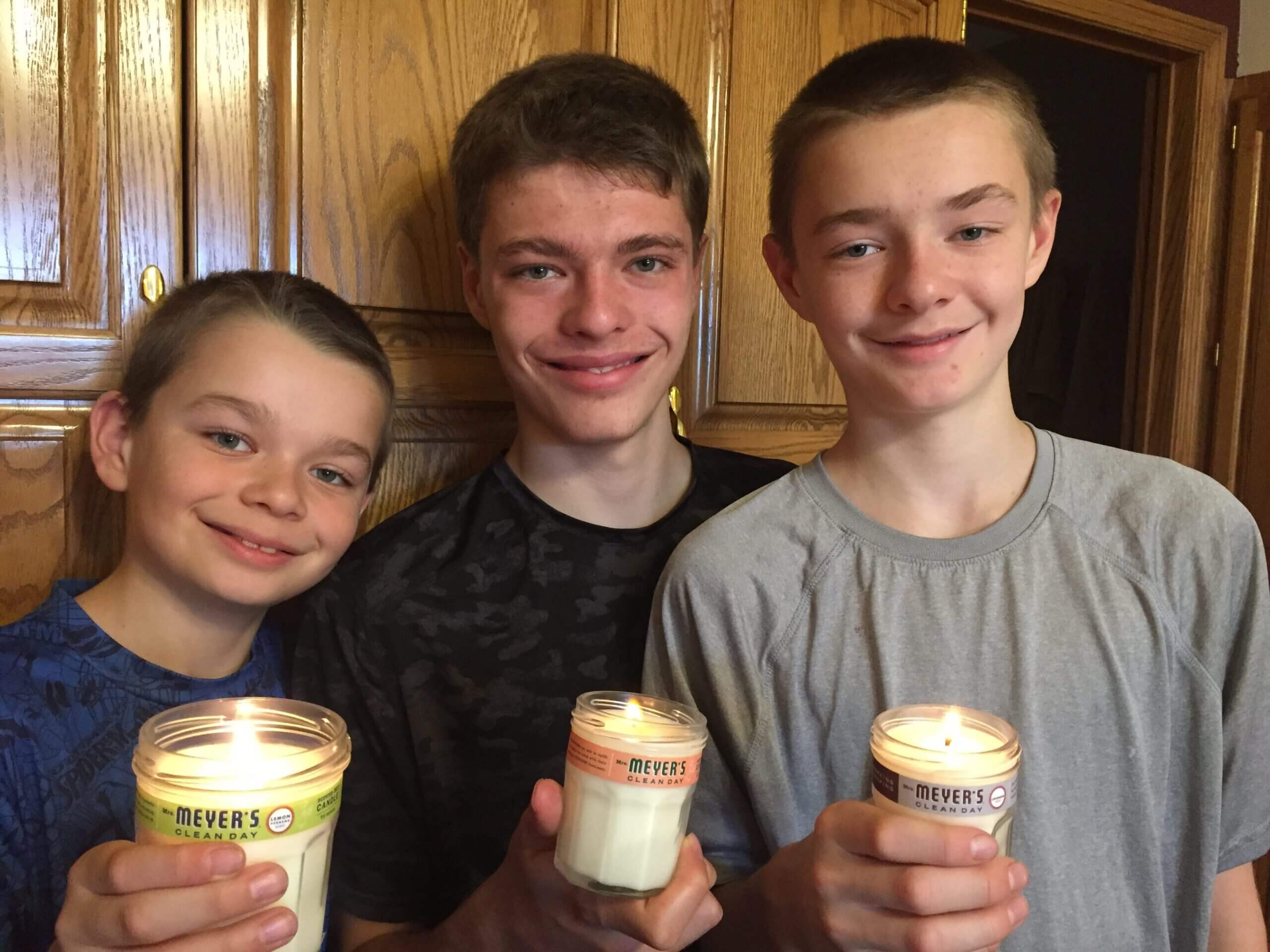 candles - enjoying your day