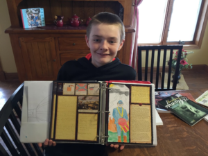 Chronological continuous timeline in Heart of Dakota's 4-year history cycle