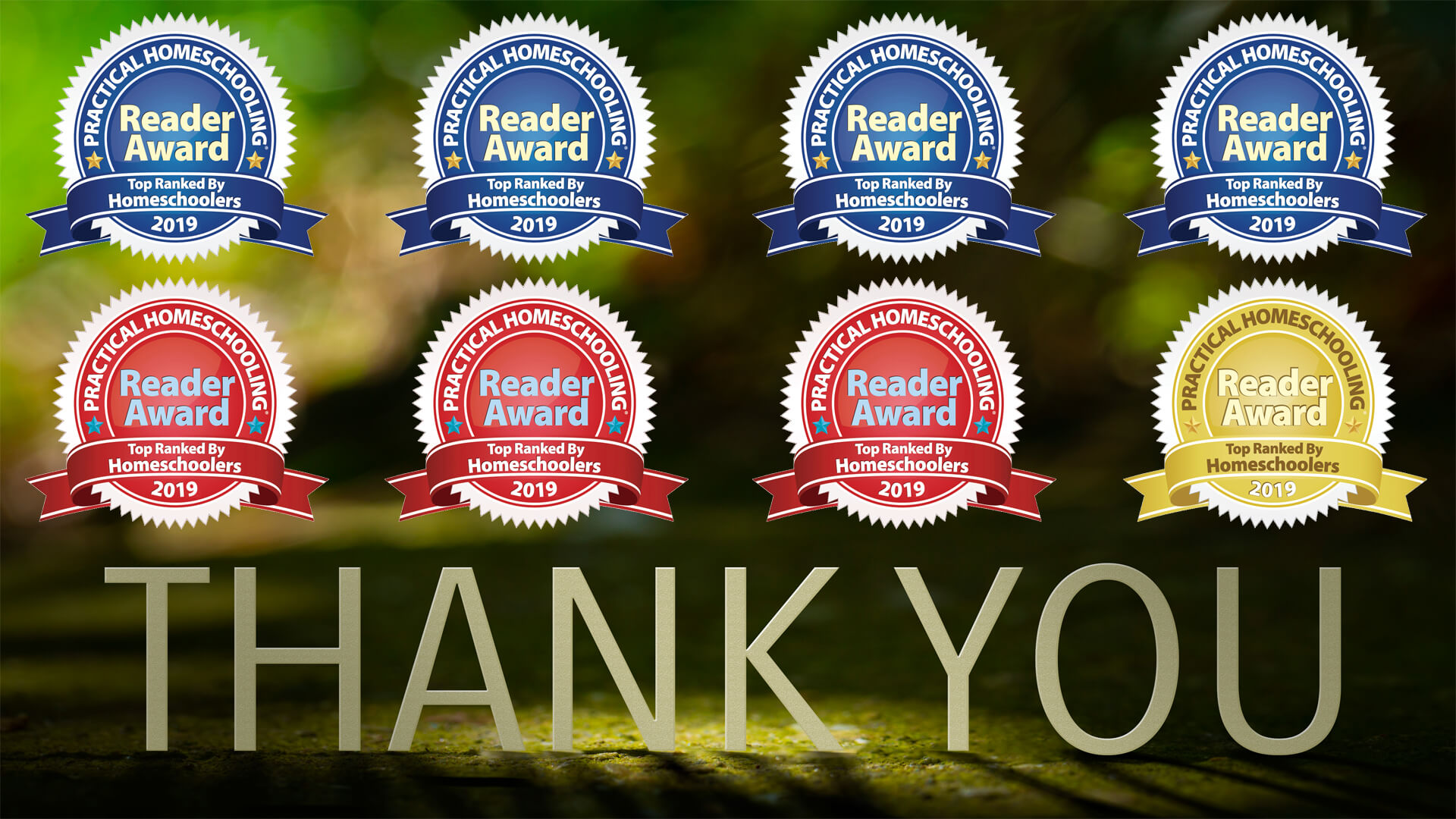 2019 Practical Homeschooling Awards