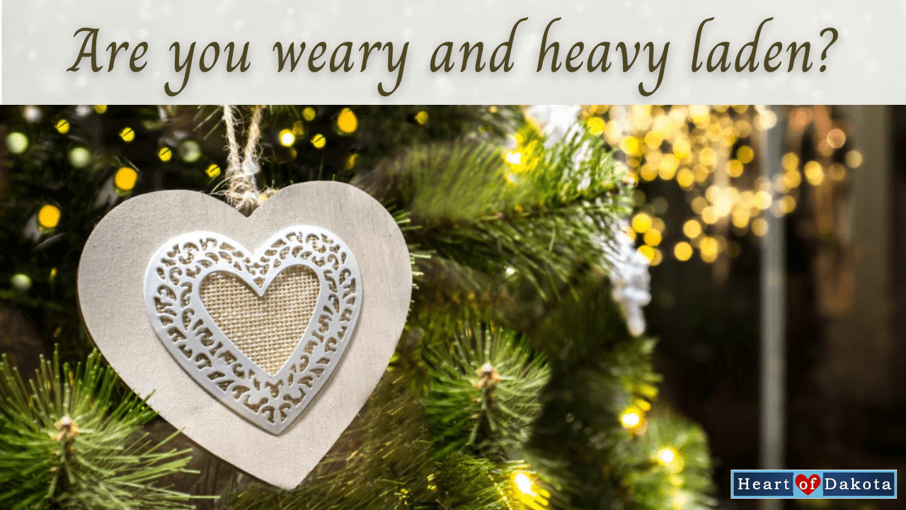Read more about the article Are you weary and heavy laden?