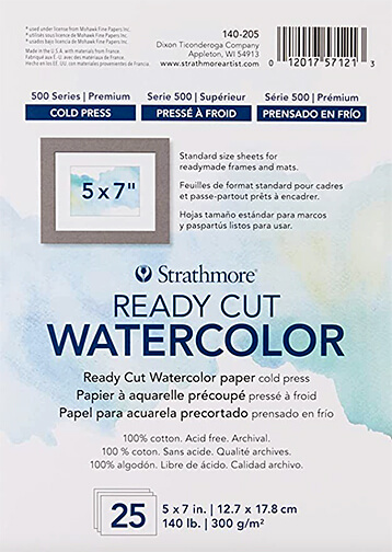 Watercolor Card Pack