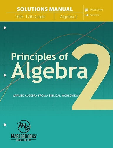 Principles of Algebra 2 Solutions Manual