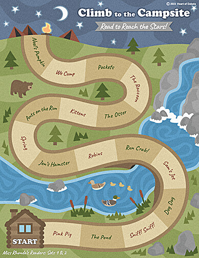 Climb to the Campsite Progress Chart