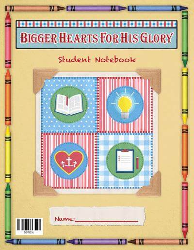 Bigger Hearts Student Notebook Pages