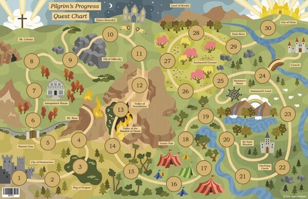 Pilgrim's Progress Quest Chart