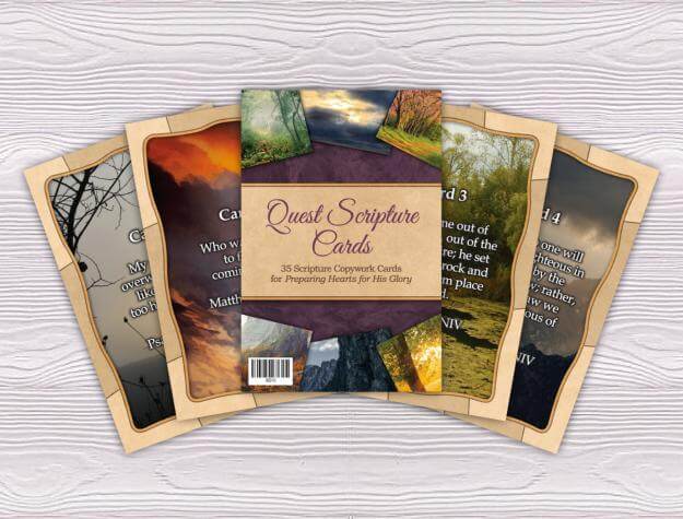Quest Scripture Cards