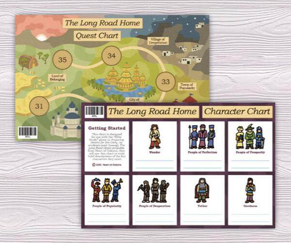 Long Road Home Quest & Character Charts