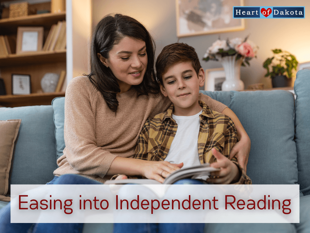 Heart of Dakota - Let's Talk - Easing into Independent Reading