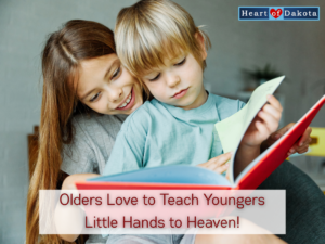 Heart of Dakota - Let's Talk - Olders Love to Teach Youngers Little Hands to Heaven!